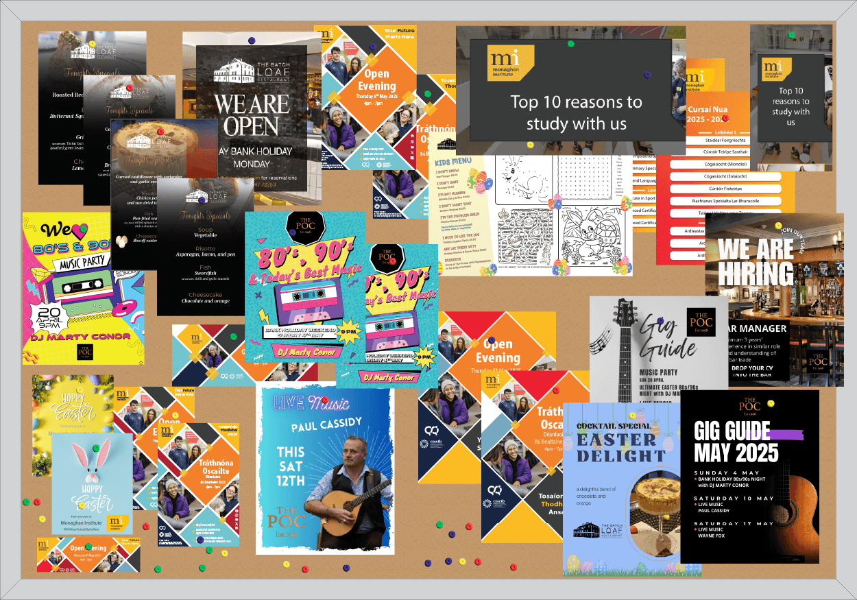 Projects completed in April 2025